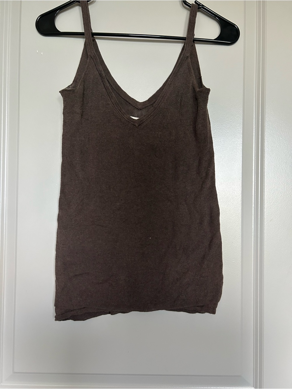 Brochu Walker Brown V-Neck Knit Cami